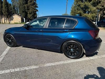 Usata BMW 118 Sport Line 143 CV (105 kW) 2012 Blu Utilitaria