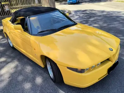 Usata Alfa Romeo SZ/RZ 207 CV (152 kW) 1995 Giallo Cabrio
