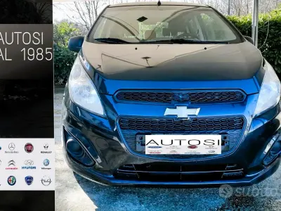 Begagnad Chevrolet Spark 68 HK (50 kW) 2014 Svart Halvkombi