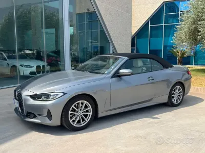 Usata BMW 420 Cabriolet M Sport 184 CV (135 kW) 2022 Grigio Cabrio