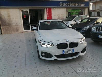 Usata BMW 118 M Sport 150 CV (110 kW) 2017 Bianco Utilitaria