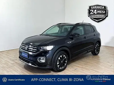 Usata VW T-Cross Sportline 110 CV (80 kW) 2023 Nero SUV