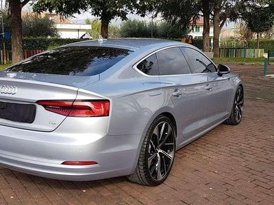 Usata Audi A5 Sportback Ambiente 190 CV (139 kW) 2017 Argento Utilitaria