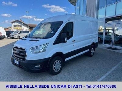 Usata Ford Transit Trend 130 CV (95 kW) 2020 Frozen white Furgone