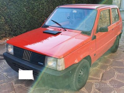 Usata Fiat Panda 34 CV (25 kW) 1989 Rosso Utilitaria