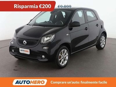 Begagnad Smart ForFour 71 HK (52 kW) 2016 Svart Halvkombi