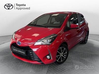 Rosso Usata 2018 Toyota Yaris Hybrid Active Berlina | 11.900 € (Buon prezzo)