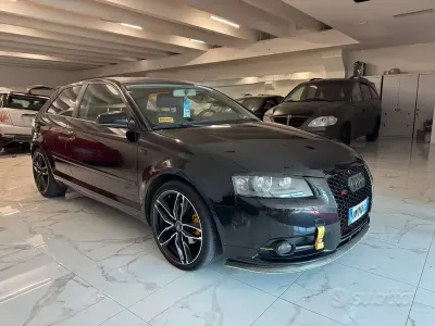 Usata Audi A3 140 CV (102 kW) 2008 Nero Utilitaria