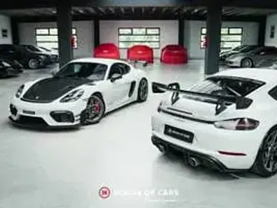 Usata Porsche 718 Cayman GT4 500 CV (367 kW) 2022 Bianco Coupé