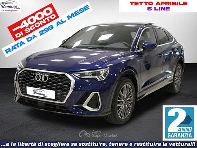 Usata Audi Q3 S-Line 151 CV (111 kW) 2025 Blu SUV
