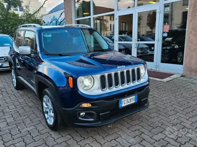 Usata Jeep Renegade Limited 140 CV (102 kW) 2017 Blu SUV