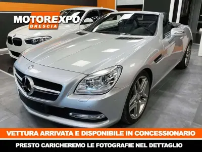 Usata Mercedes SLK200 184 CV (135 kW) 2012 Argento Cabrio