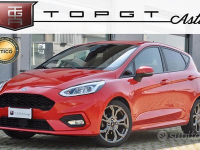Second-hand Ford Fiesta ST-Line 100 CP (73 kW) 2019 Albastru Hatchback