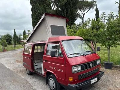 Usata VW T3 CLUB 69 CV (50 kW) 1988 Rosso Furgone