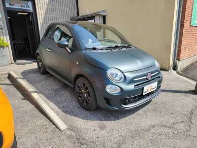 Usata Fiat 500 Sport 69 CV (50 kW) 2021 Verde oliva pastello Utilitaria