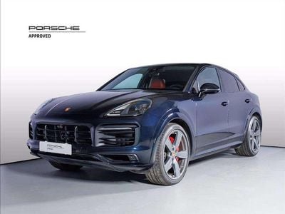 Usata Porsche Cayenne Coupe 460 CV (338 kW) 2021 Blu metallizzato Coupé