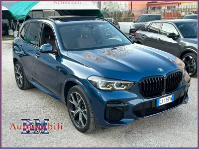 Usata BMW X5 M Sport 286 CV (210 kW) 2022 Blu SUV