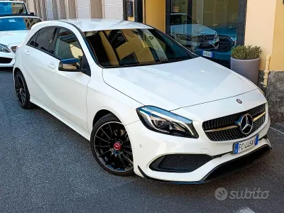 Usata Mercedes A180 Premium 122 CV (89 kW) 2016 Bianco Berlina