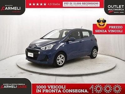 Usata Hyundai i10 Comfort 67 CV (49 kW) 2017 Blu Utilitaria