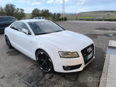 Usata Audi A5 170 CV (125 kW) 2009 Bianco Coupé