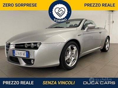 Usata Alfa Romeo Spider Exclusive 260 CV (191 kW) 2007 Grigio Cabrio