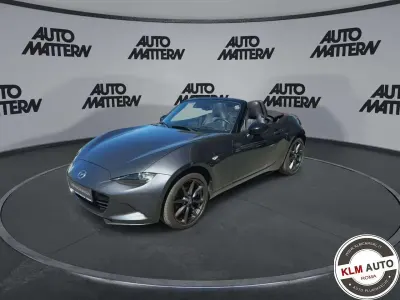 Usata Mazda MX5 Exclusive 160 CV (117 kW) 2016 Grigio scuro Cabrio