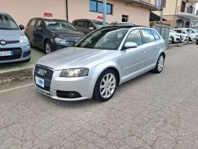 Usata Audi A3 S-Line 105 CV (77 kW) 2008 Grigio Utilitaria
