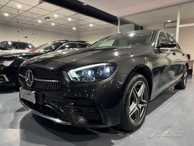 Usata Mercedes E300 Premium Plus 194 CV (142 kW) 2021 Nero Berlina