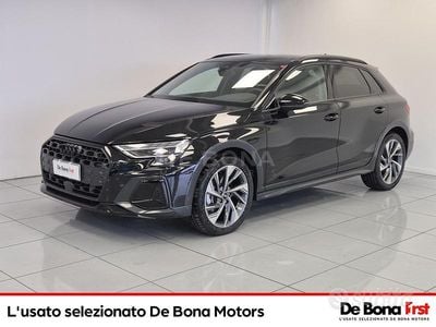 Usata Audi A3 Advanced 150 CV (110 kW) 2024 Nero metallizzato Berlina