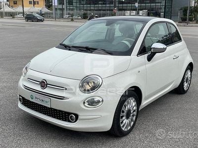 Usata Fiat 500 Lounge 69 CV (50 kW) 2018 Bianco Utilitaria
