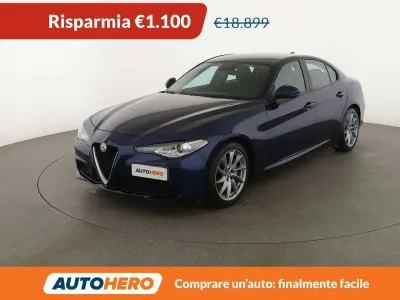 Usata Alfa Romeo Giulia Super 160 CV (117 kW) 2019 Blu/azzurro Berlina
