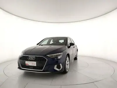 Usata Audi A3 Advanced 116 CV (85 kW) 2023 Blu navarra metallizzato Berlina