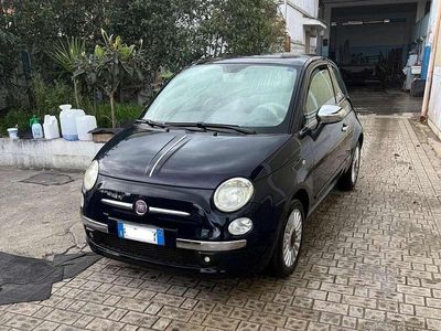 Usata Fiat 500 Pop 69 CV (50 kW) 2009 Blu/azzurro Cabrio
