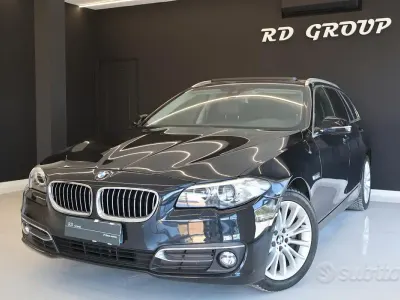 Usata BMW 520 190 CV (139 kW) 2016 Nero Station wagon
