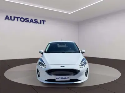 Usata Ford Fiesta Titanium 75 CV (55 kW) 2021 Bianco Utilitaria