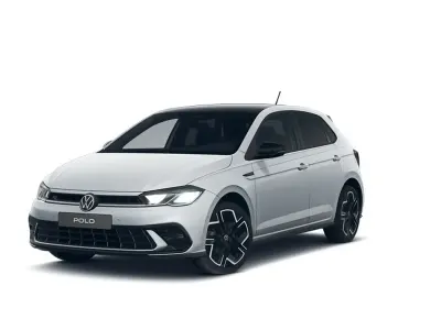 Nuova VW Polo R-line Plus 95 CV (69 kW) 2026 Reflex silver metallizzato nero Utilitaria