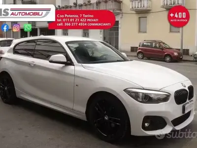 Brugt BMW 116 M Sport 116 HK (85 kW) 2019 Hvid Hatchback
