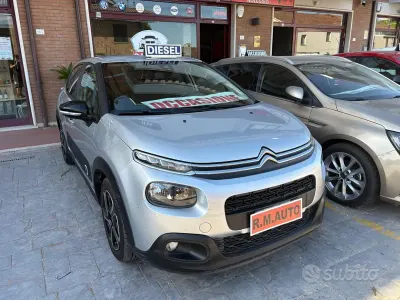 Usata Citroën C3 Shine 75 CV (55 kW) 2018 Grigio Utilitaria