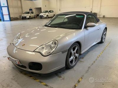 Usata Porsche 911 320 CV (235 kW) 2004 Blu Cabrio