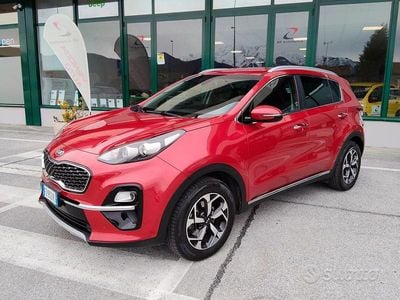Usata Kia Sportage Style 116 CV (85 kW) 2020 Rosso SUV