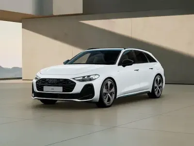 Nuova Audi A5 S-Line 299 CV (219 kW) 2025 Bianco ghiaccio metallizzato Station wagon