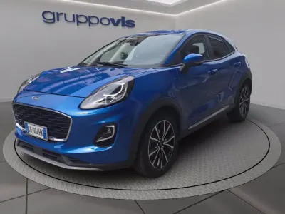 Usata Ford Puma Titanium 125 CV (91 kW) 2020 Desert island blue SUV