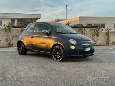 Usata Fiat 500 95 CV (69 kW) 2010 Nero Utilitaria