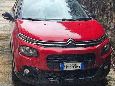 Usata Citroën C3 110 CV (80 kW) 2018 Rosso Utilitaria