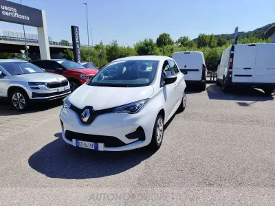 Usata Renault Zoe Life 50 kW (69 CV) 2020 Bianco Utilitaria