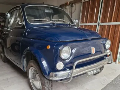 Usata Fiat 500 1970 Bluazzurro Utilitaria