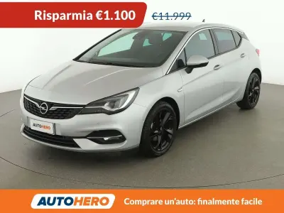 Occasion Opel Astra Business Elegance 131 PK (96 kW) 2020 Zilver Sedan