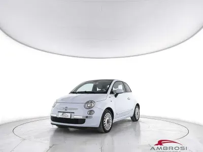 Usata Fiat 500 Lounge 69 CV (50 kW) 2009 Blu Cabrio