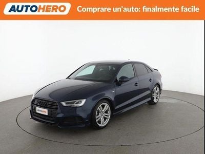 Usata Audi A3 Sport 183 CV (134 kW) 2018 Blu Berlina