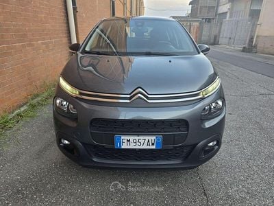 Usata Citroën C3 Feel 99 CV (72 kW) 2017 Grigio Utilitaria
